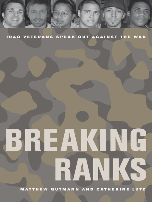 Title details for Breaking Ranks by Matthew C. Gutmann - Available